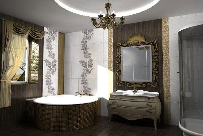 ванная комната в восточном стиле дизайн фото